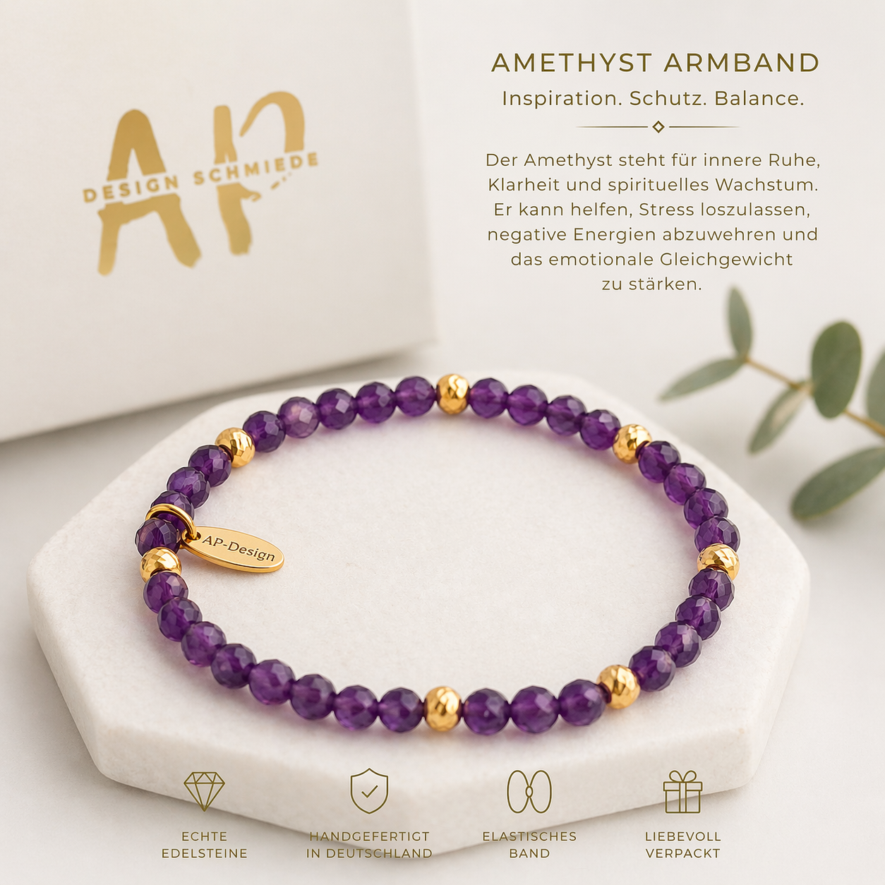Amethyst Armband