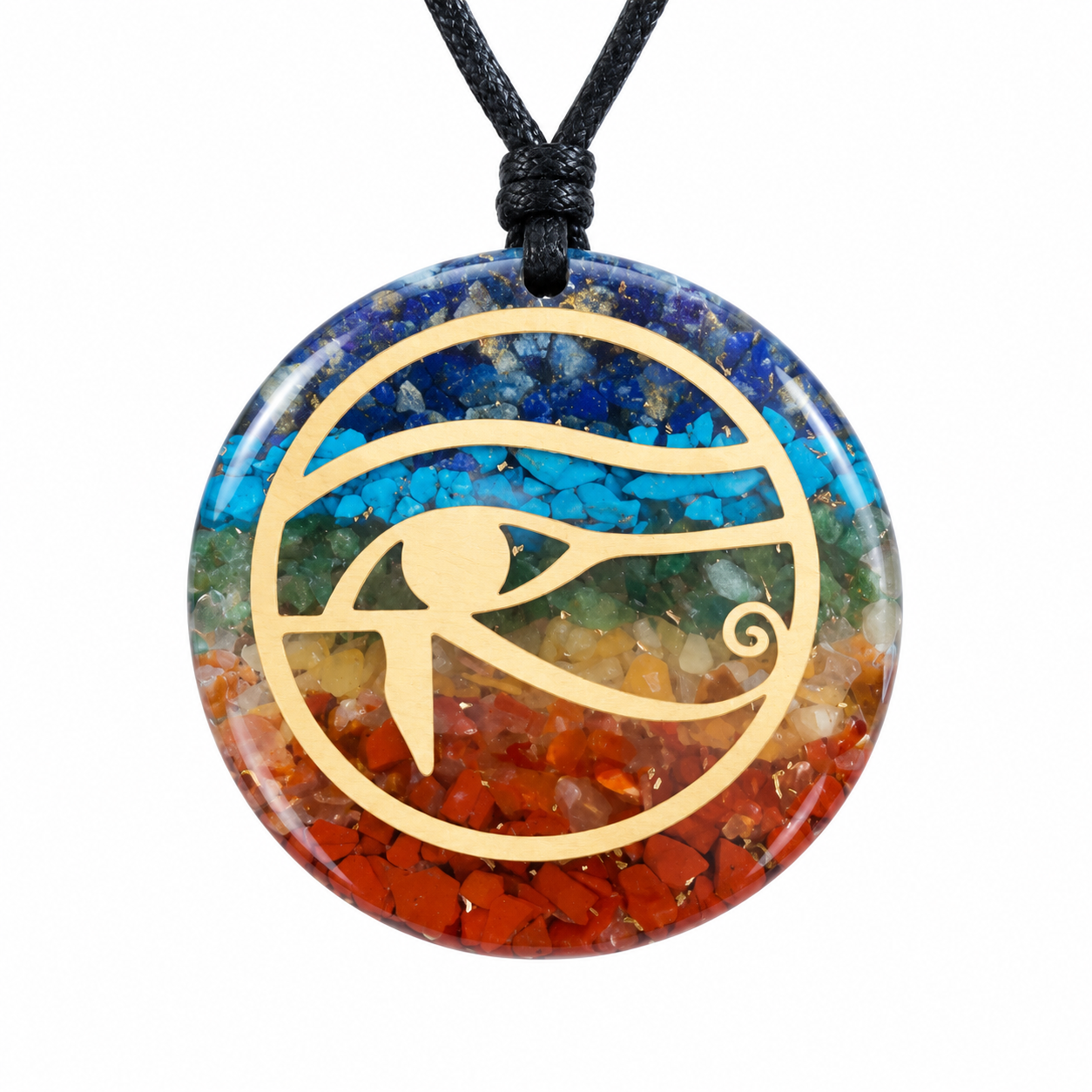 Orgonit Chakra-Anhänger "Triquetra"