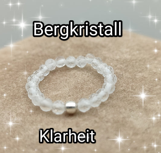 Bergkristall Ring