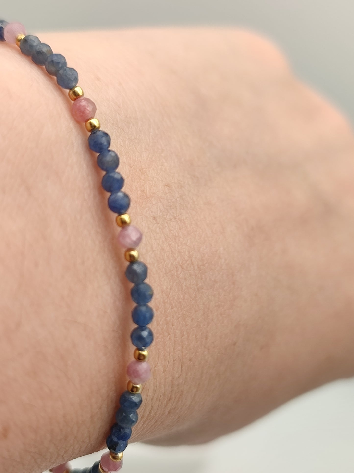 Saphir& Turmalin Armband